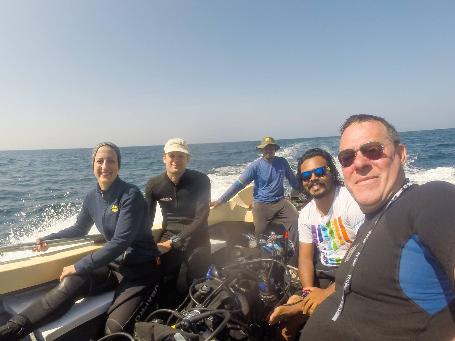 After a great dive in Kalpitiya